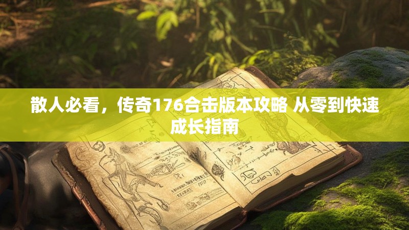 散人必看,传奇176合击版本攻略 从零到快速成长指南