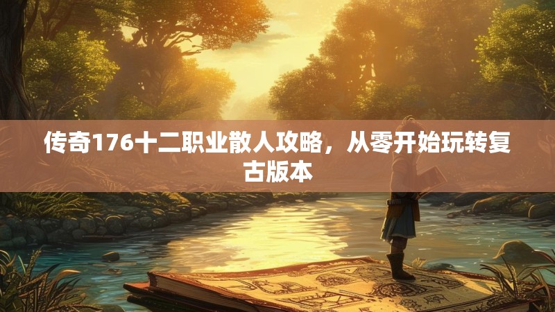 传奇176十二职业散人攻略,从零开始玩转复古版本