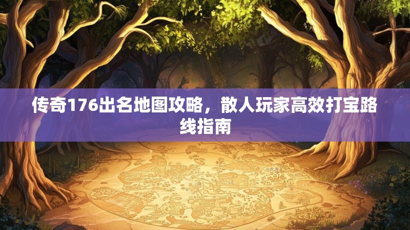 传奇176出名地图攻略,散人玩家高效打宝路线指南