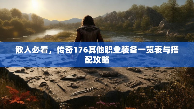 散人必看,传奇176其他职业装备一览表与搭配攻略