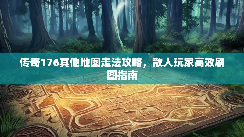 传奇176其他地图走法攻略,散人玩家高效刷图指南