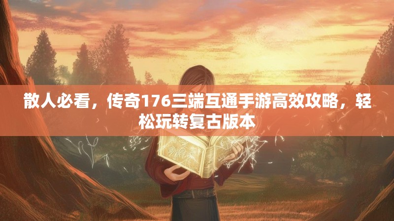 散人必看,传奇176三端互通手游高效攻略,轻松玩转复古版本