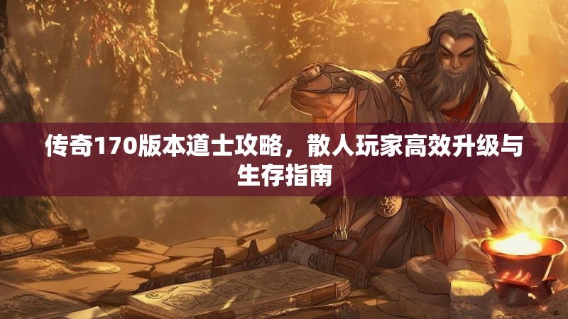 传奇170版本道士攻略,散人玩家高效升级与生存指南