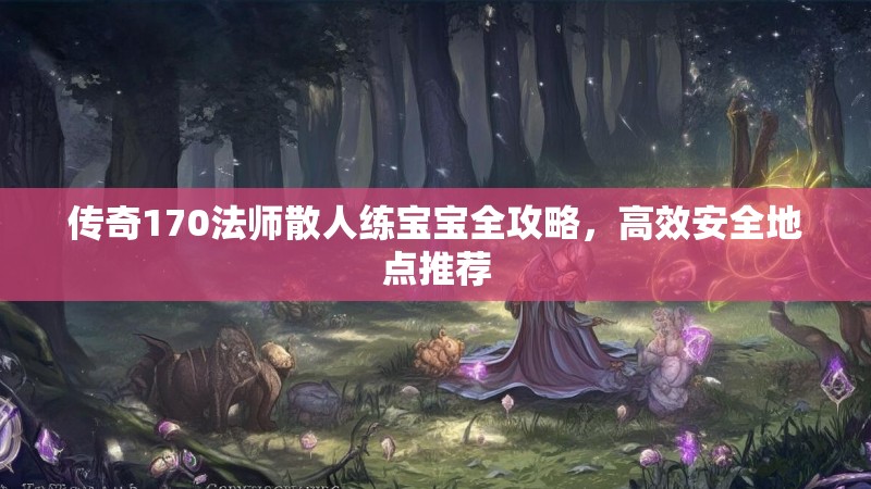 传奇170法师散人练宝宝全攻略,高效安全地点推荐