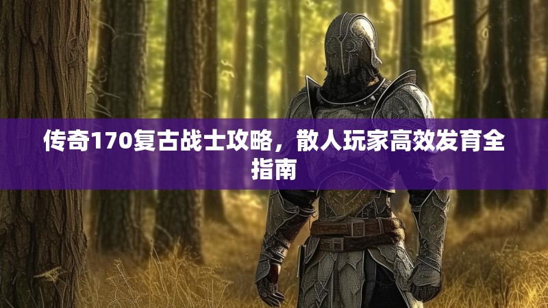 传奇170复古战士攻略，散人玩家高效发育全指南