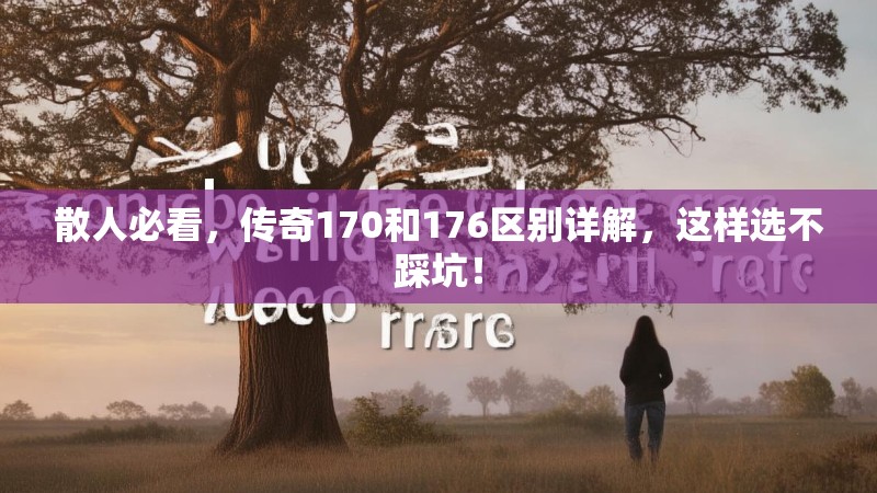 散人必看,传奇170和176区别详解,这样选不踩坑!