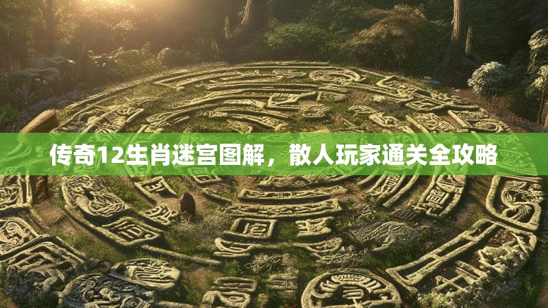 传奇12生肖迷宫图解，散人玩家通关全攻略