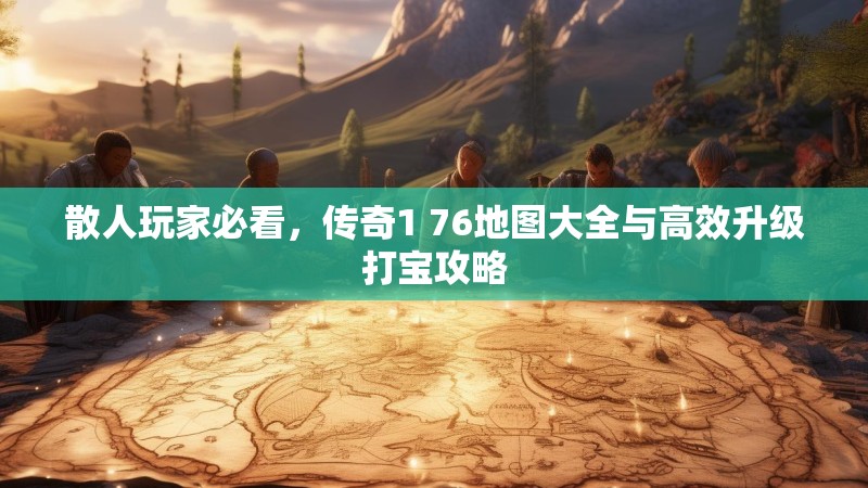 散人玩家必看，传奇1 76地图大全与高效升级打宝攻略