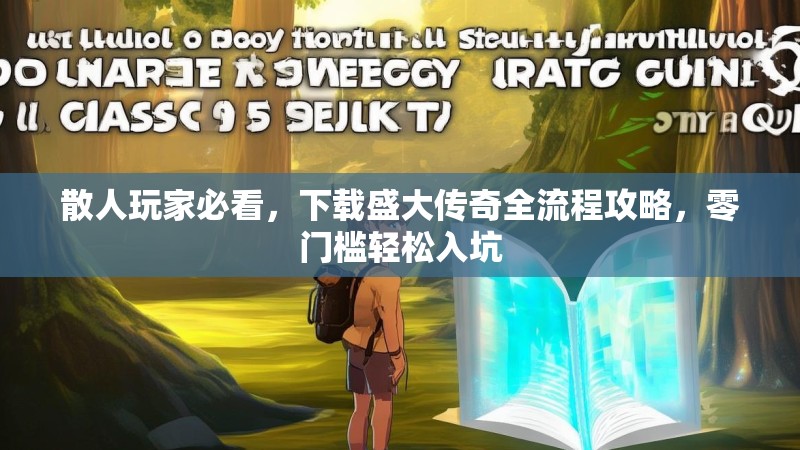 散人玩家必看，下载盛大传奇全流程攻略，零门槛轻松入坑