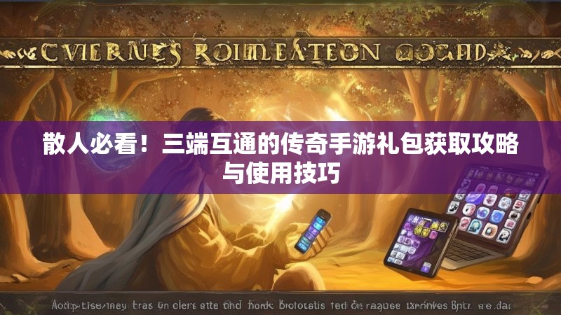 散人必看!三端互通的传奇手游礼包获取攻略与使用技巧