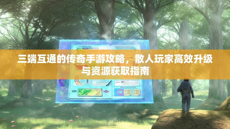 三端互通的传奇手游攻略,散人玩家高效升级与资源获取指南