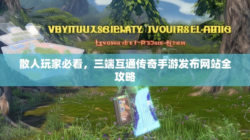 散人玩家必看，三端互通传奇手游发布网站全攻略