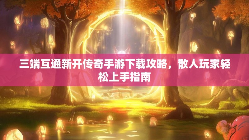 三端互通新开传奇手游下载攻略,散人玩家轻松上手指南