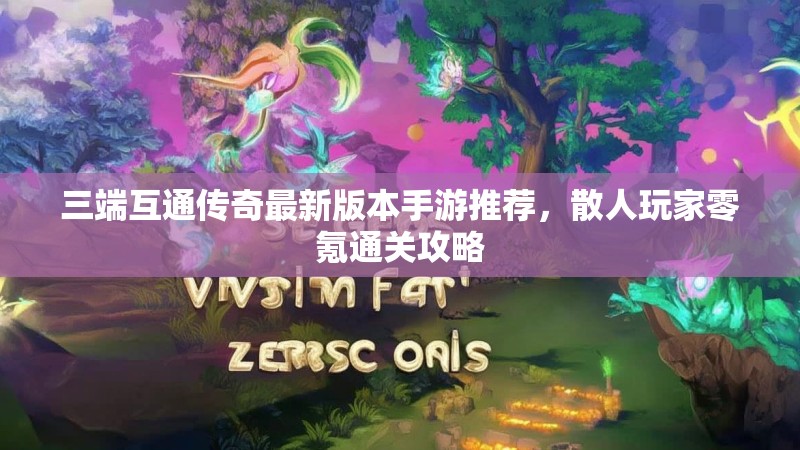 三端互通传奇最新版本手游推荐,散人玩家零氪通关攻略