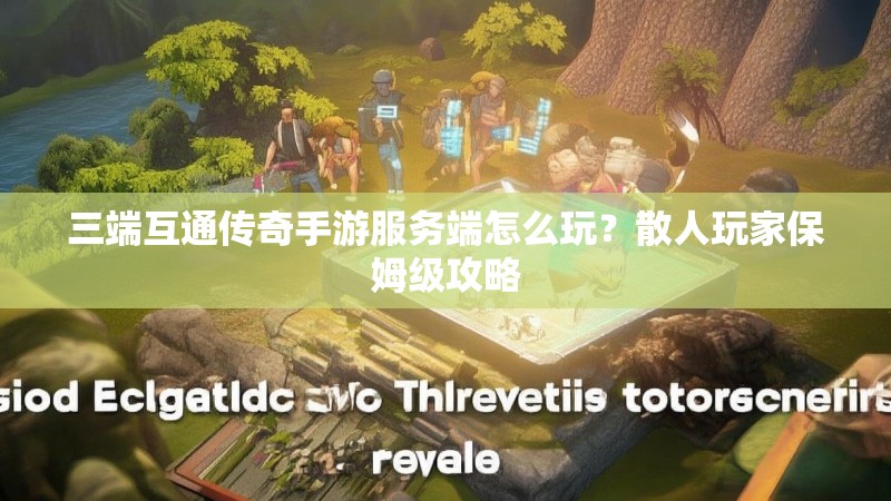 三端互通传奇手游服务端怎么玩?散人玩家保姆级攻略