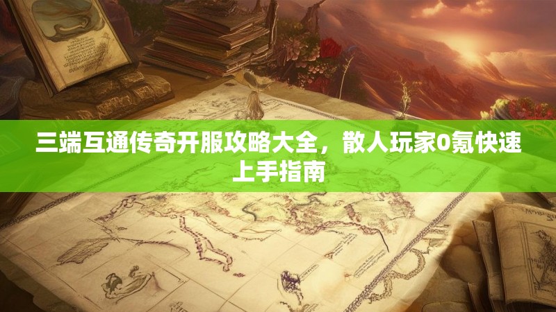 三端互通传奇开服攻略大全,散人玩家0氪快速上手指南