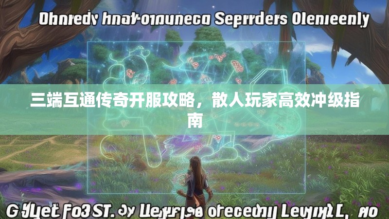 三端互通传奇开服攻略,散人玩家高效冲级指南