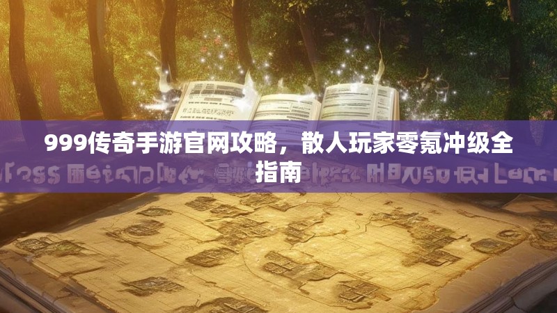 999传奇手游官网攻略，散人玩家零氪冲级全指南