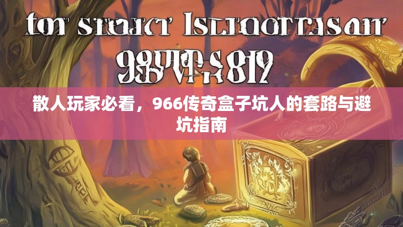 散人玩家必看,966传奇盒子坑人的套路与避坑指南
