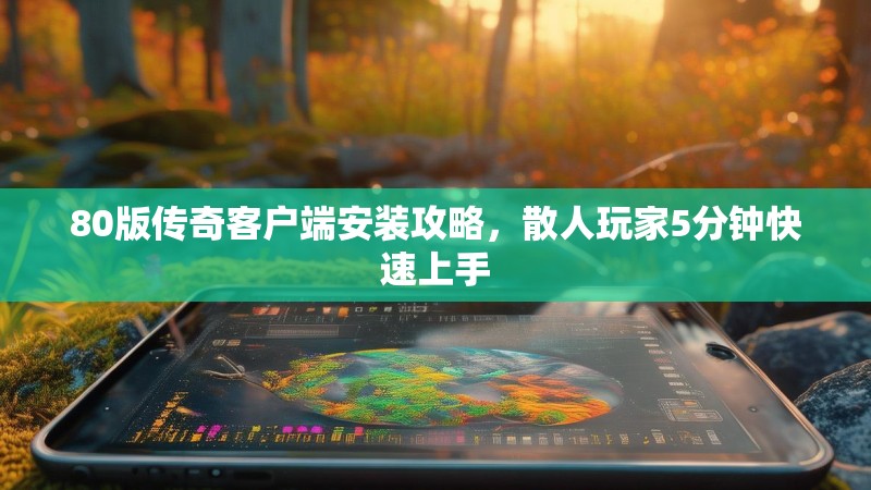 80版传奇客户端安装攻略,散人玩家5分钟快速上手