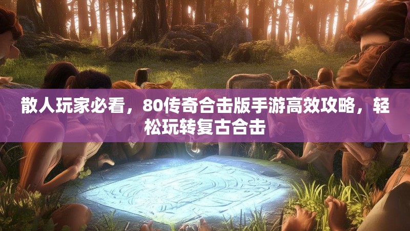 散人玩家必看,80传奇合击版手游高效攻略,轻松玩转复古合击