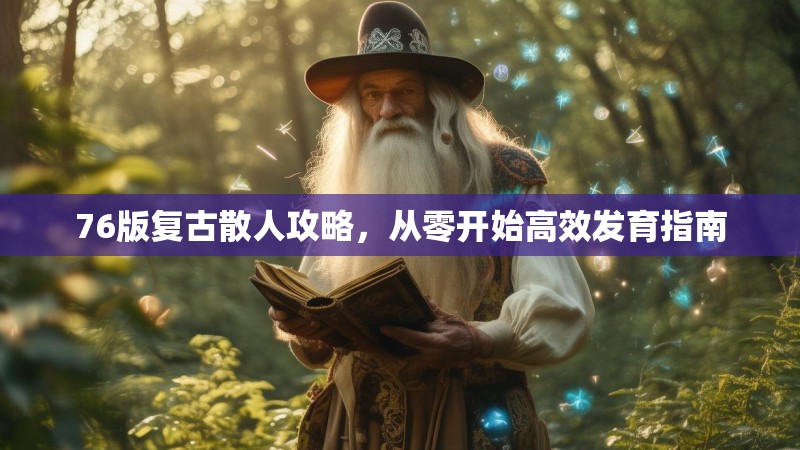 76版复古散人攻略,从零开始高效发育指南
