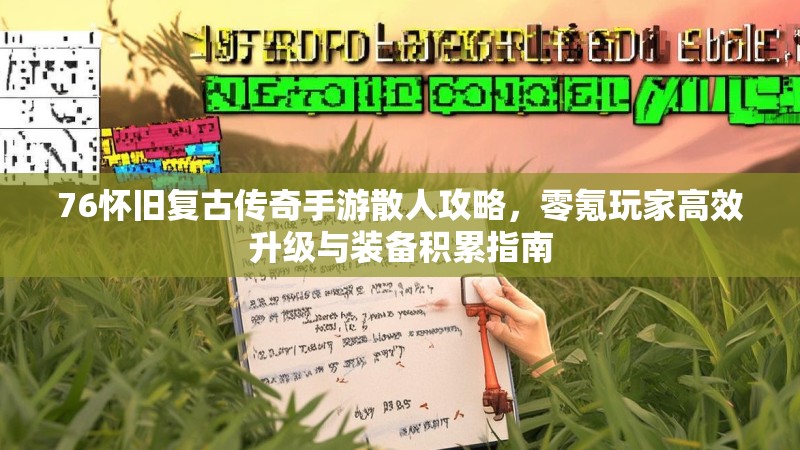 76怀旧复古传奇手游散人攻略,零氪玩家高效升级与装备积累指南