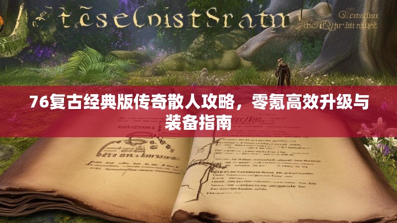 76复古经典版传奇散人攻略,零氪高效升级与装备指南