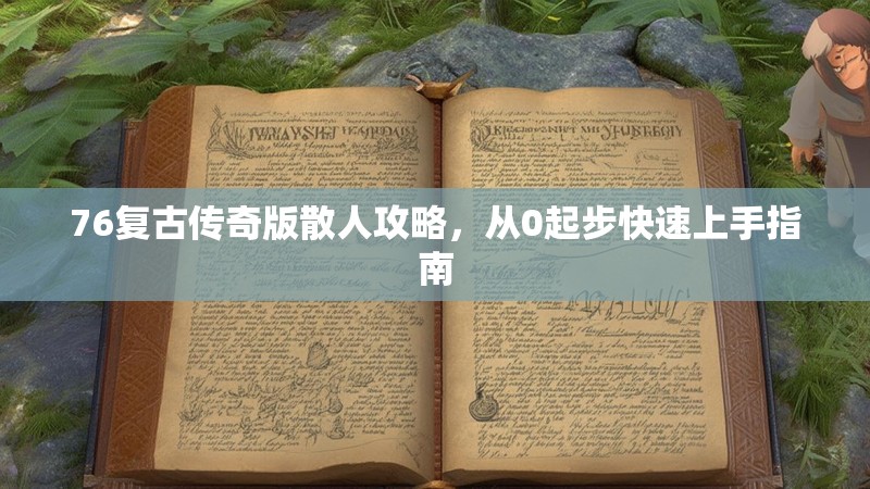 76复古传奇版散人攻略,从0起步快速上手指南