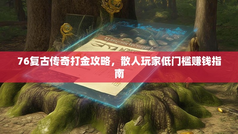 76复古传奇打金攻略，散人玩家低门槛赚钱指南