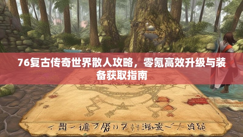 76复古传奇世界散人攻略,零氪高效升级与装备获取指南