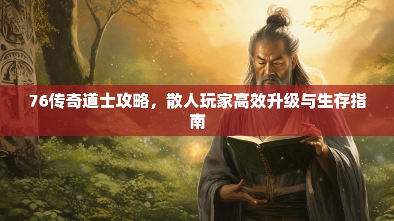 76传奇道士攻略,散人玩家高效升级与生存指南