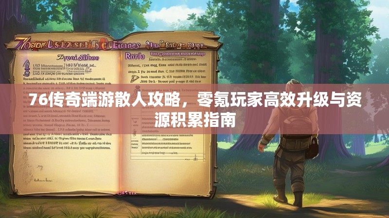 76传奇端游散人攻略，零氪玩家高效升级与资源积累指南