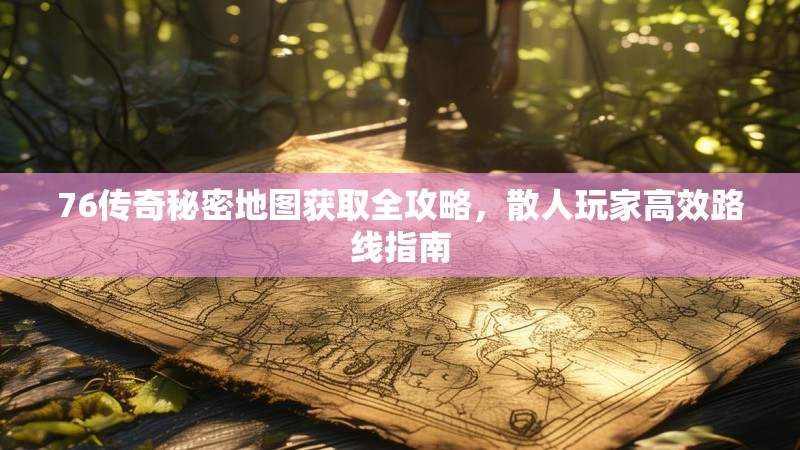 76传奇秘密地图获取全攻略,散人玩家高效路线指南