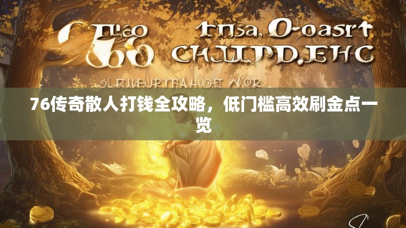 76传奇散人打钱全攻略,低门槛高效刷金点一览