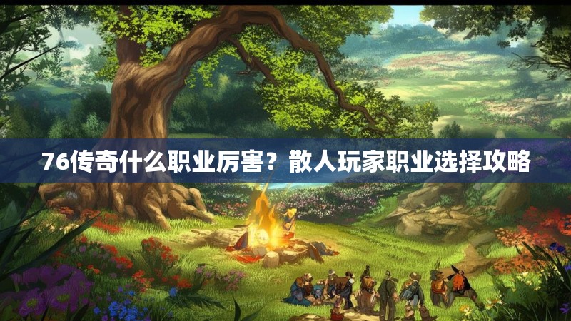 76传奇什么职业厉害?散人玩家职业选择攻略