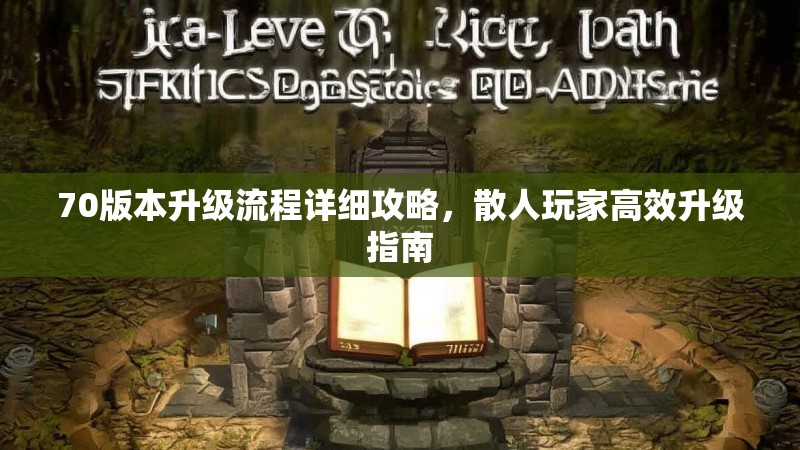 70版本升级流程详细攻略,散人玩家高效升级指南