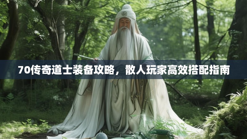 70传奇道士装备攻略,散人玩家高效搭配指南