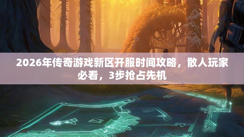 2026年传奇游戏新区开服时间攻略,散人玩家必看,3步抢占先机