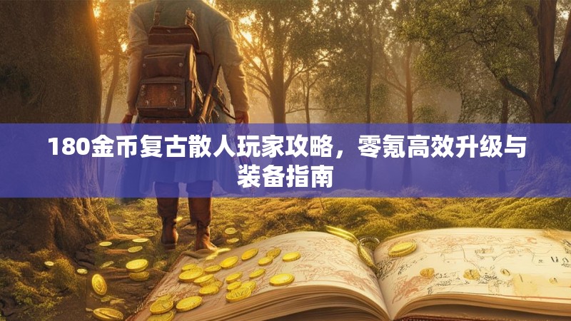 180金币复古散人玩家攻略,零氪高效升级与装备指南