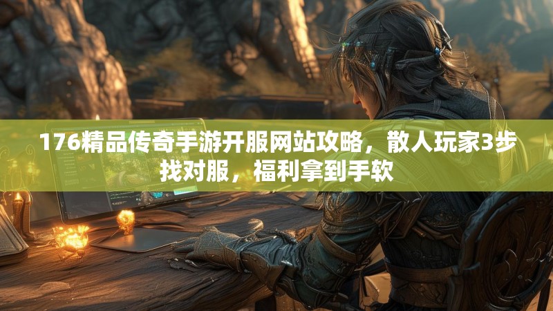 176精品传奇手游开服网站攻略,散人玩家3步找对服,福利拿到手软