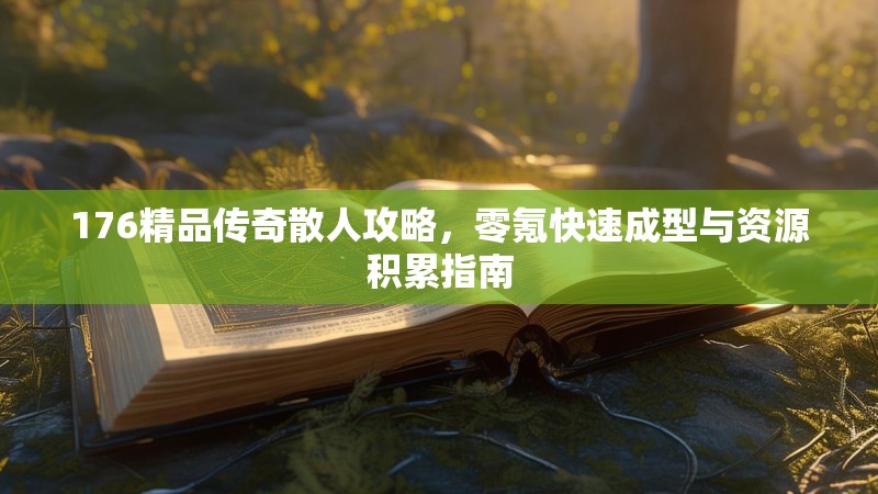 176精品传奇散人攻略,零氪快速成型与资源积累指南