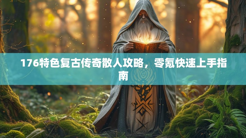 176特色复古传奇散人攻略,零氪快速上手指南