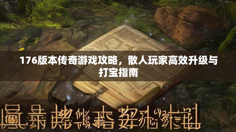 176版本传奇游戏攻略,散人玩家高效升级与打宝指南