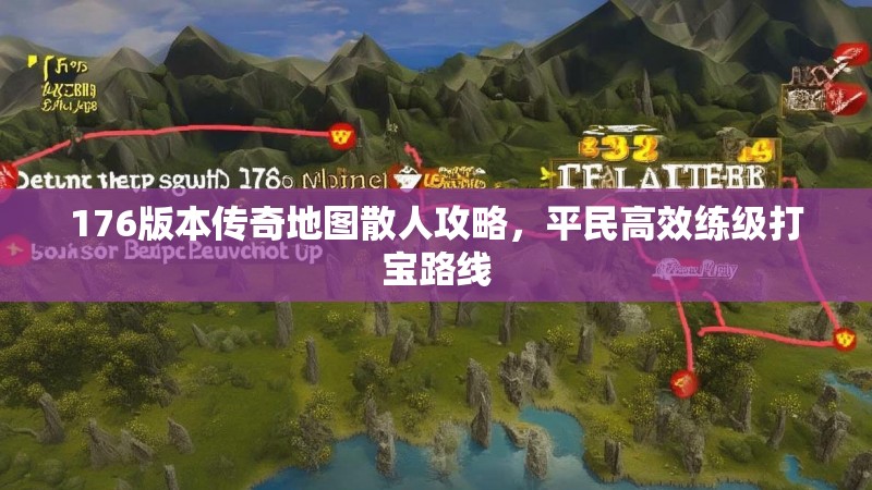 176版本传奇地图散人攻略,平民高效练级打宝路线
