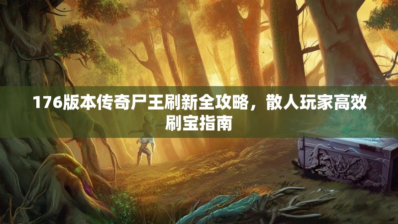 176版本传奇尸王刷新全攻略,散人玩家高效刷宝指南