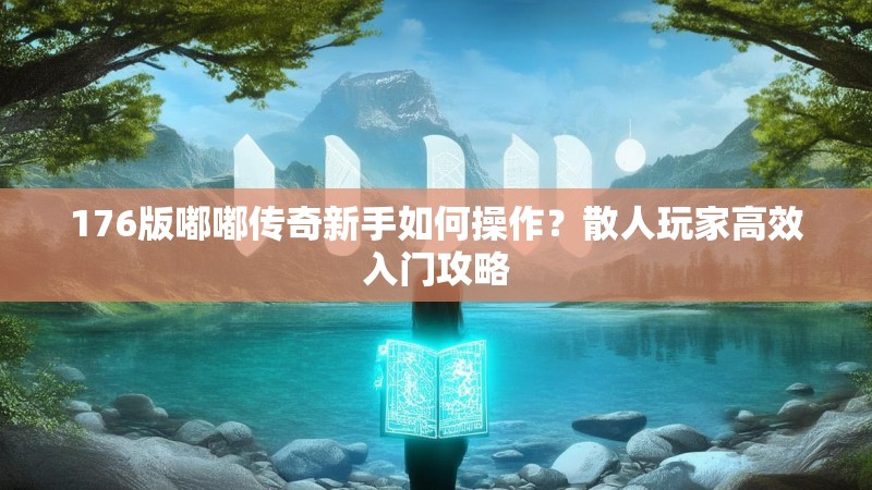 176版嘟嘟传奇新手如何操作？散人玩家高效入门攻略