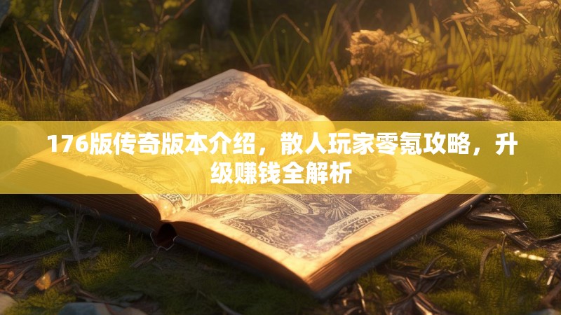 176版传奇版本介绍，散人玩家零氪攻略，升级赚钱全解析