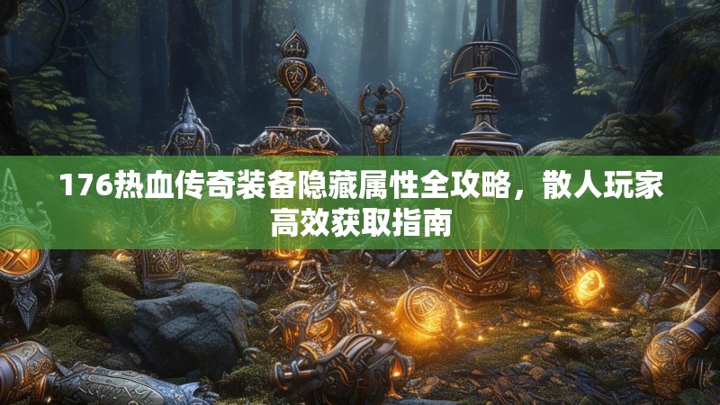 176热血传奇装备隐藏属性全攻略，散人玩家高效获取指南