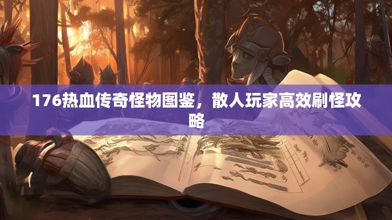 176热血传奇怪物图鉴，散人玩家高效刷怪攻略